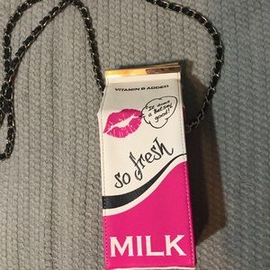 Betsey Johnson Milk Crossbody